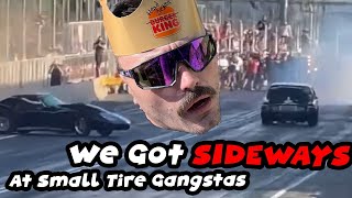 Sliding through Small Tire Gangsters