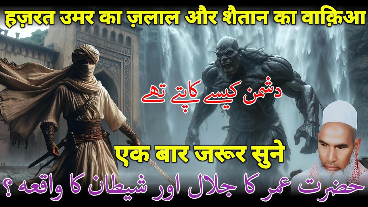 Hazrat Umar ka jalal or shaitan ka waqia Qari Haneef  / Qari Haneef Multani / kari hanif ki takrir 