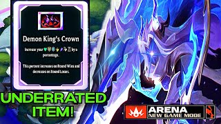 Kindred with Demon King's Crown is SCARY!! First Arena in 2024!