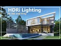 HDRI lighting tutorial.  How to use HDR images to illuminate your exterior and interior scenes.