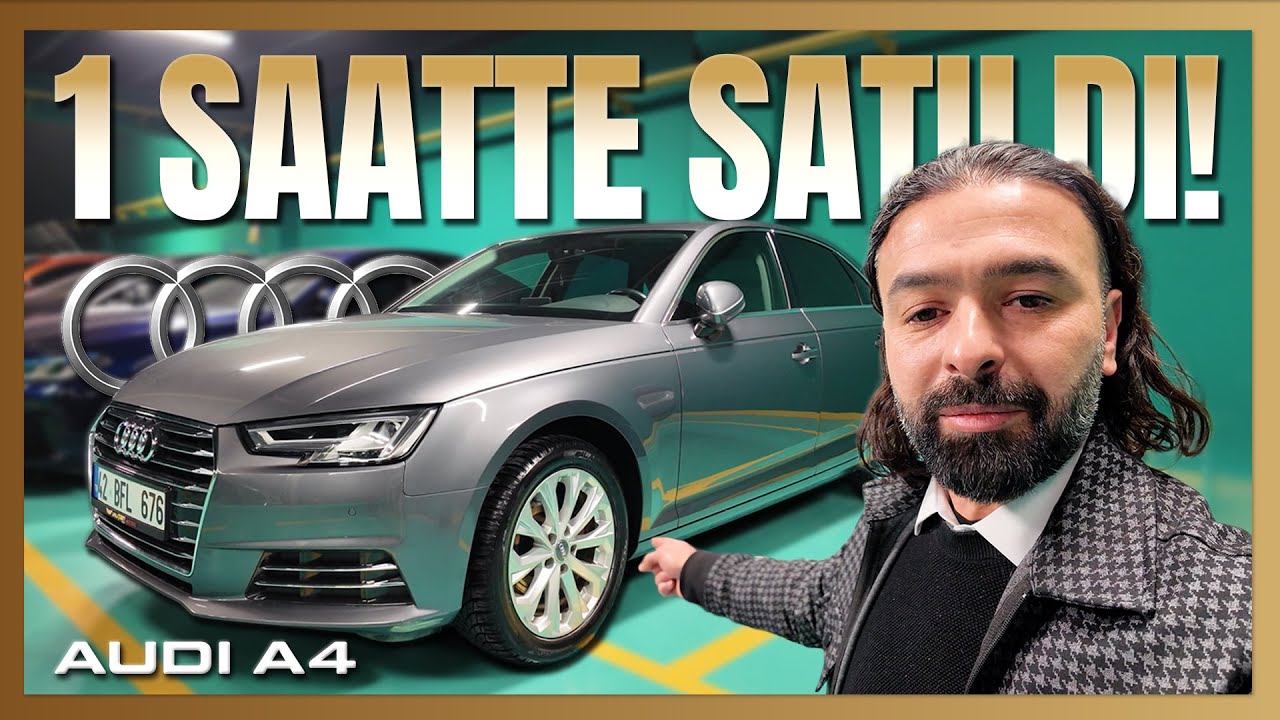 1 SAAT İÇİNDE SATILDI! - 2018 AUDI A4 ARACIMIZI ANKARA'YA UĞURLADIK!