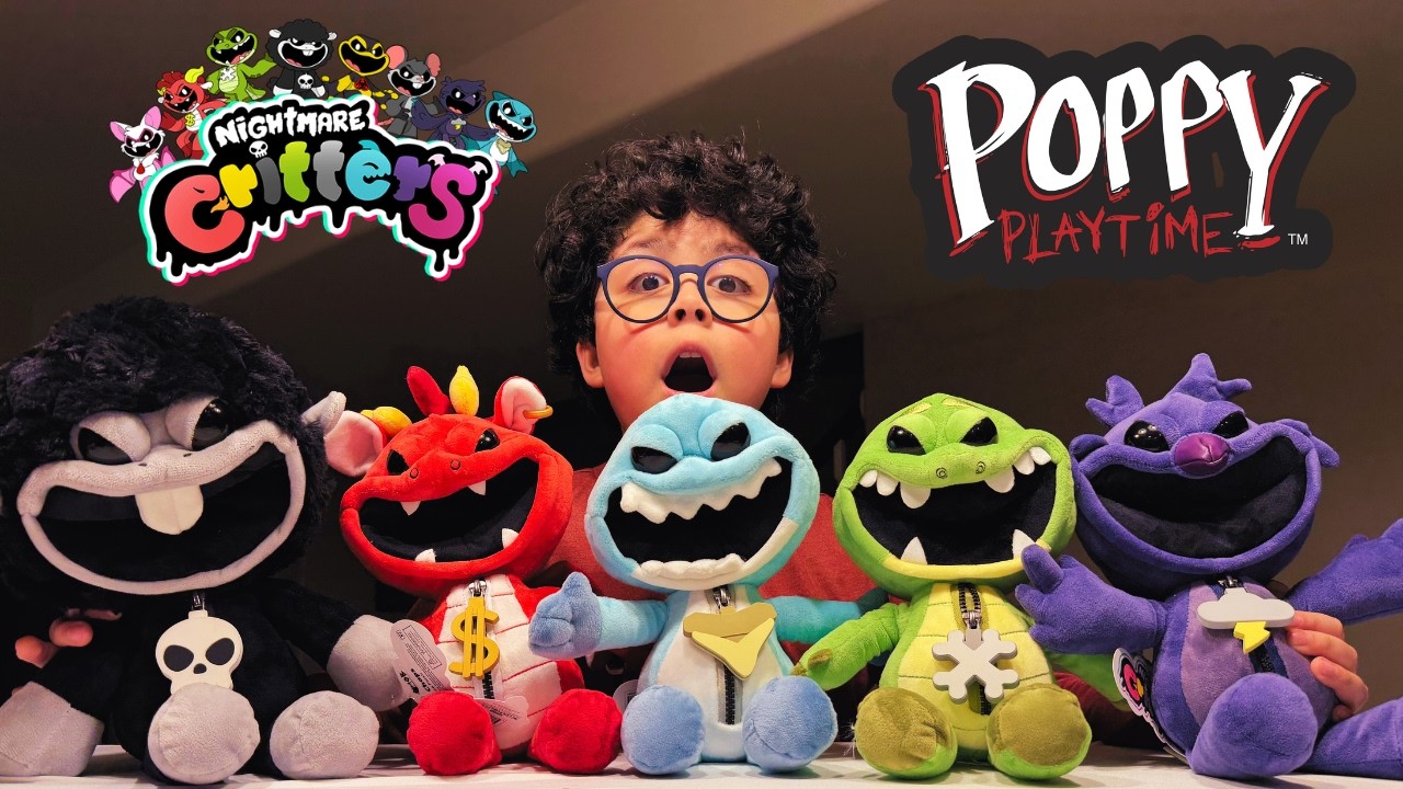 NEW Official SCENTED Poppy Playtime Nightmare Critters