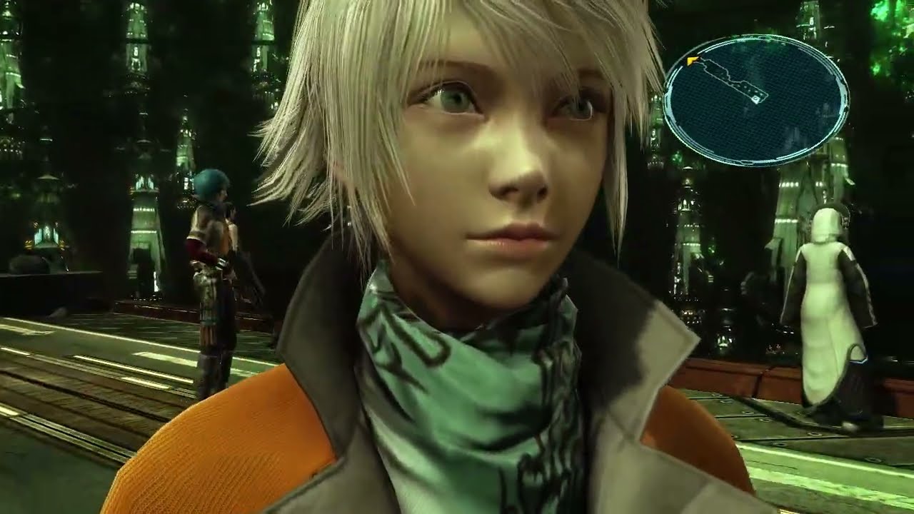 FINAL FANTASY XIII Aerorail Trussway 3-N Skybridge No. 103 The Hanging Edge Meet With NORA 24.01.26