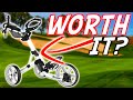 CLICGEAR 4.0 PUSH CART 6 MONTH REVIEW. Is It The Best Golf Push Cart??? Clic gear footage