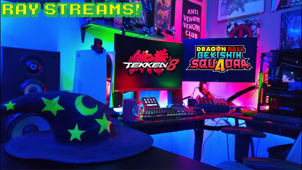 RAY STREAMS! Hanging out | Tekken 8 | Dragon Ball Gekishin Squadra!