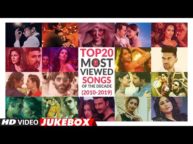 TOP 20 MOST-VIEWED SONGS OF THE DECADE |★ Best Songs From (2010-2019) ★ | Video Jukebox class=