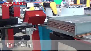 Shrinkless horizontal combined expander Expand the straight tube--OMS