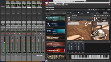 Pro  Tools 11, NOTION 6, Kontakt 5, and ReWire