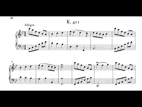 Domenico Scarlatti Keyboard Sonata in Bb Major K411/L69