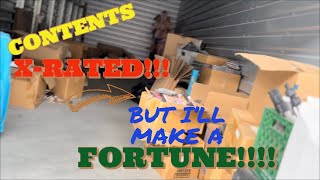 I BOUGHT THE MOST X-RATED STORAGE UNIT AUCTION EVER SEEN!!! JACKPOT!!!