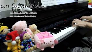 Video thumbnail of "WHITE ALBUM2 ED 心はいつもあなたのそばに Piano+Sheet  arr.EgOistHiuMan HQ"