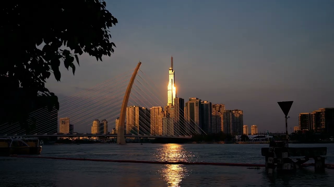 Bach Dang Quay Park, Ho Chi Minh, Vietnam