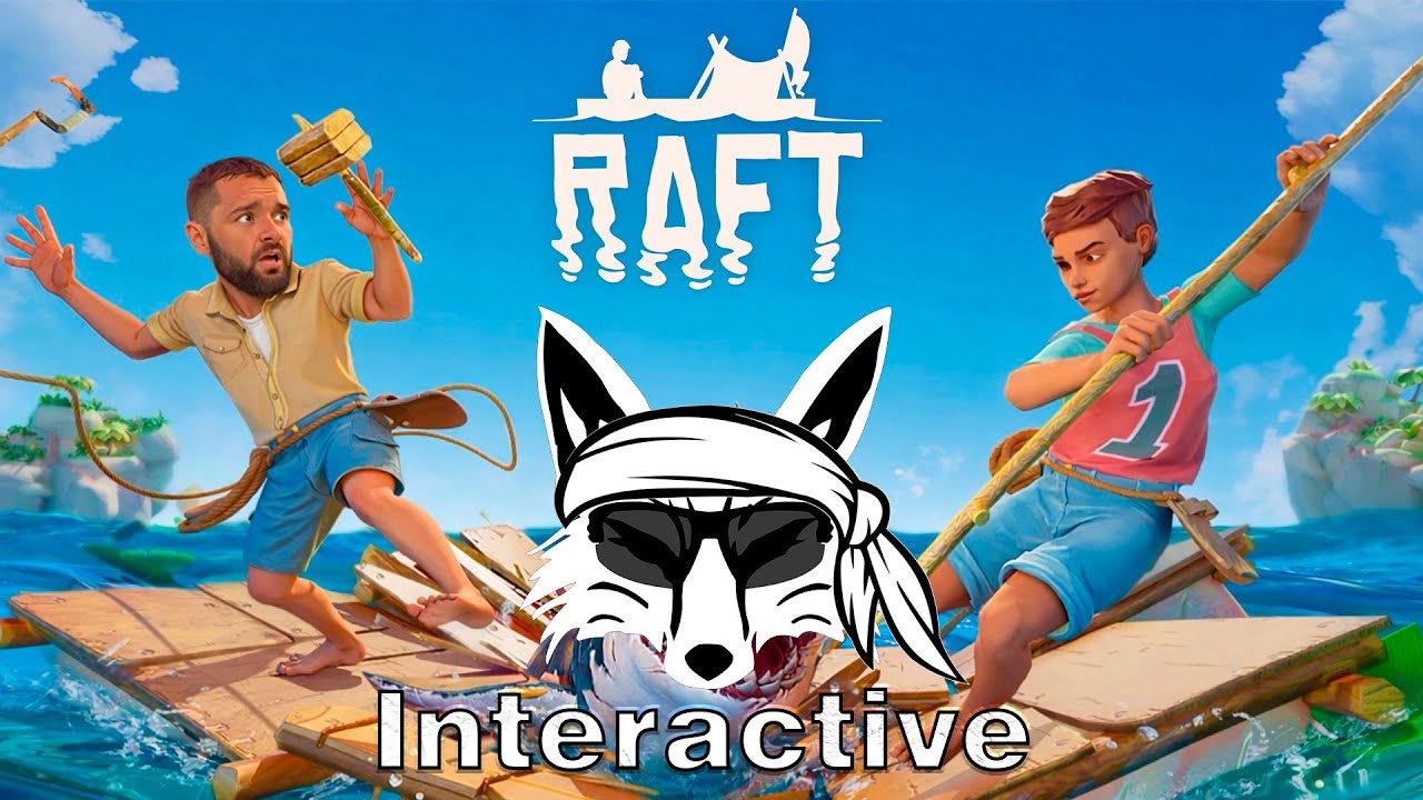 Надоел снег, уплыл в тропики! Raft с интерактив модом.