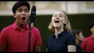 Video thumbnail of "The Lion Sleeps Tonight (Wimoweh) - Young People's Chorus of NYC at The GREEN at Lincoln Center"