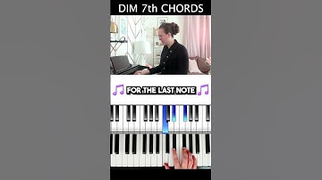 How to Make ANY Diminished 7th Chord (1 minute lesson) #shorts
