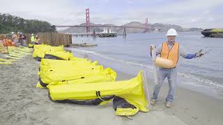 ELASTEC EXPLAINS How to install Turbidity Curtains or Turbidity Barriers