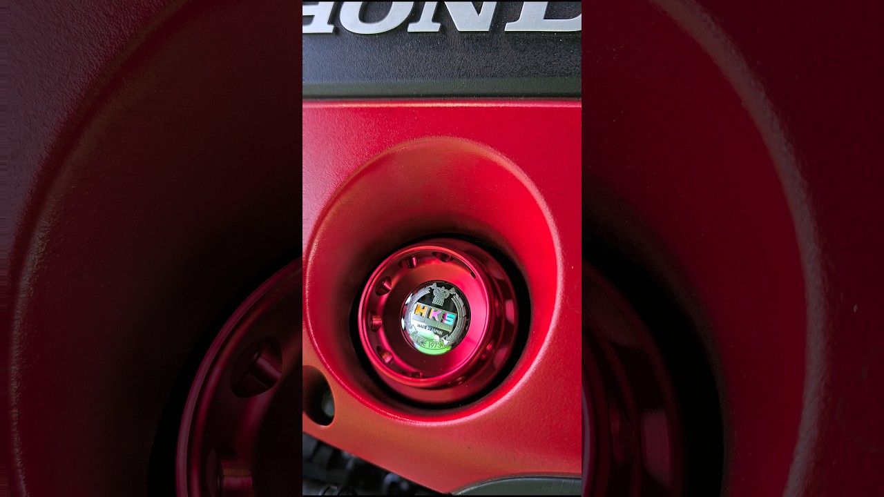 HKS Billet Oil Filler Cap Honda CTR FK8 