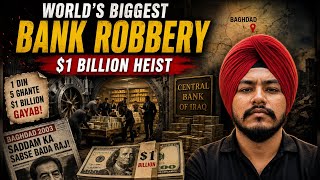 💰 World’s Biggest Bank Robbery | Iraq’s $1 Billion Heist Explained 😳