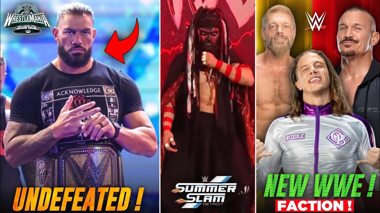 WHAT ! Edge And RANDY ORTON Reunion WITH Riddle | Demon Finn BALOR Returns At SUMMERSLAM | Roman
