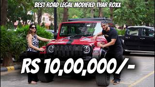 Best Road Legal Modifications Worth ₹10 Lakhs - THAR ROXX | SUPER ROXX | Dream Garage - Part 1 screenshot 2
