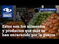 Estos son los alimentos y productos que más se han encarecido por la guerra en Ucrania