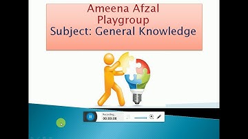 Play Group GK Lecture # 16