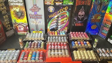 Fireworks Demo Preview - 2022 Canister Shell Comparison