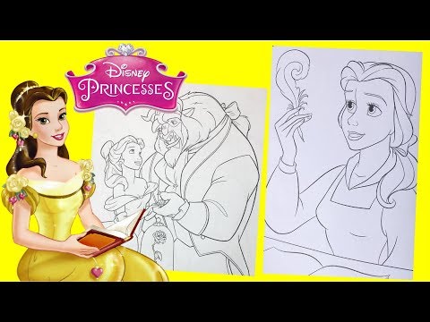 Beauty And The Beast Coloring Pages
 																	<li class=