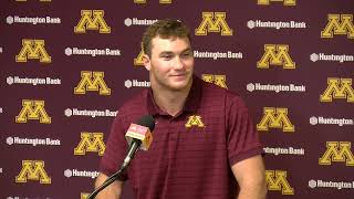 Press Conference: Gopher Players Preview Spring Football