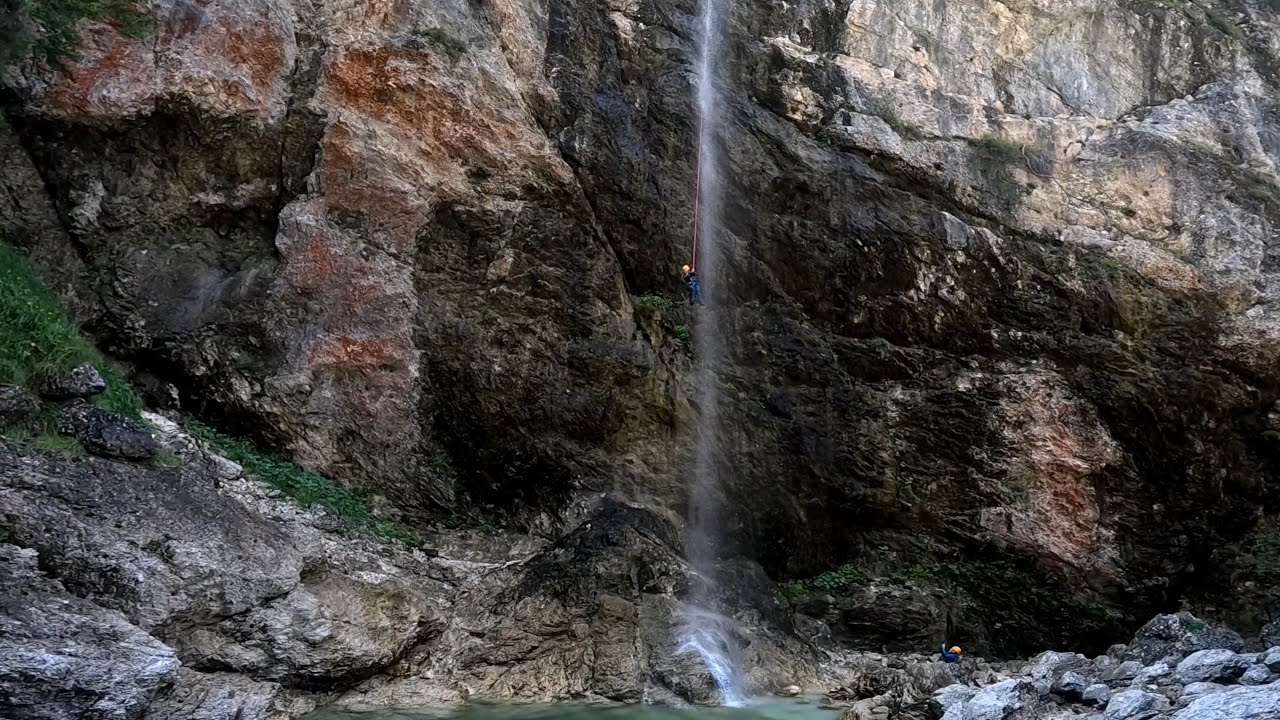 Parabole Rope Slovenia - Slap Parabola by rope - YouTube