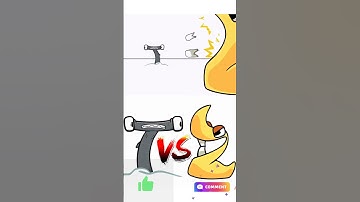 Number lore 2 and Alphabet lore T #shorts