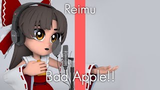 Reimu Hakurei - Bad Apple / The First Take
