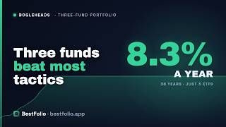 Three Funds Beat Most Strategies: Bogleheads 38-Year Backtest
