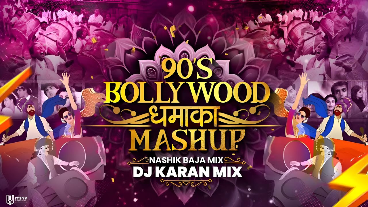 Hindi Old Hits Mashup   DJ Karan Mix  Nashik Baja Mix Bday Special Nonstop Hindi Dj Song 2023