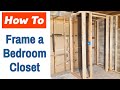 How to Frame a Closet