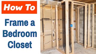 How to Frame a Closet