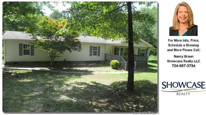 1042 Pettus Lane, Crouse, NC Presented by Nancy Br...