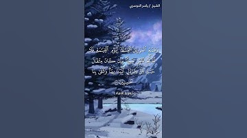 سورة الأنبياء ( ٤٥ - ٤٧) / ياسر الدوسري