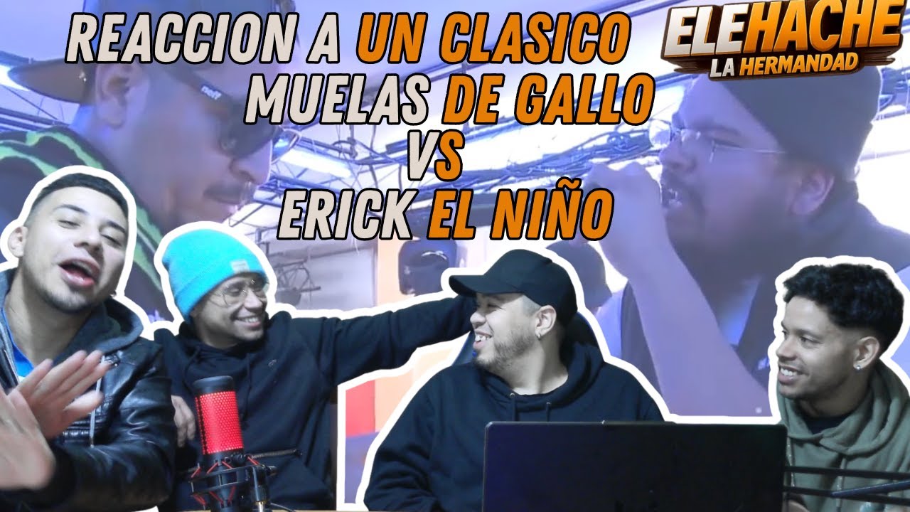 REACCION A MUELAS DE GALLO 🇲🇽 VS ERICK EL NIÑO 🇲🇽 ELEHACHE🇻🇪 ¿MAS SANGRIENTO QUE AHORA?