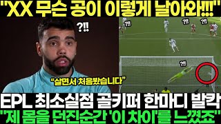 EPL 최소실점 골키퍼 손흥민 슈팅 못막은 이유?! 영국 발칵!! 