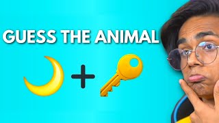 Guess The Animal by Emojis Challenge