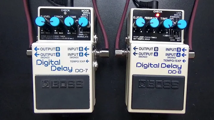 Boss DD-7 vs. DD-8