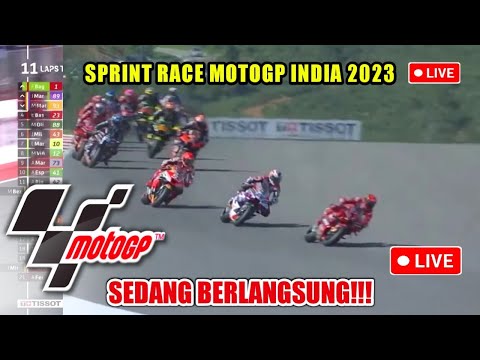 🔴 Sedang Berlangsung! Live Sprint Race MotoGP India Hari Ini Sabtu 23 September 2023 | MotoGP 2023