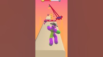 Blob Running Game Level 1||#gaming #viral#short#trending#animation #blobrunner3d