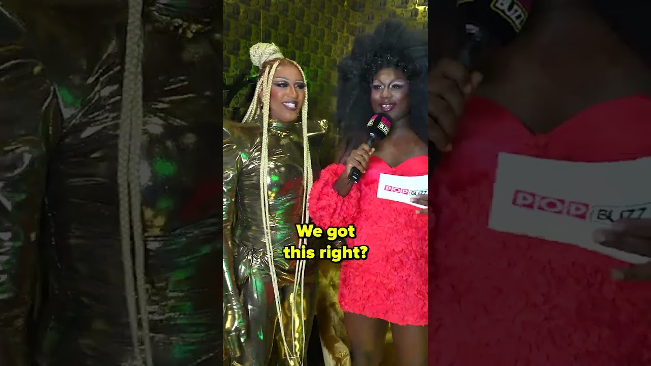 Tynomi Banks takes an impossible Drag Race quiz #shorts