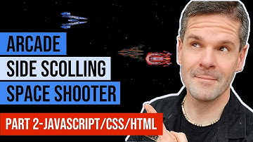 Video 2 - Create a side scrolling space shooter with vanilla JavaScript, CSS and HTML - Skilz4umedia