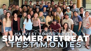 Young Adult Retreat Testimony Service | 8.20.2023