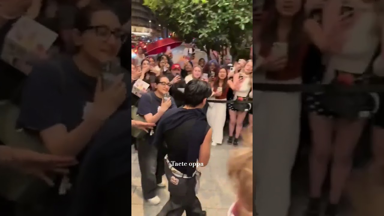 Taehyung looks more attractive in real life 😁 