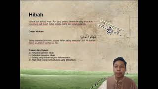 HIBAH, WASIAT, 'ARIYAH, WADI'AH