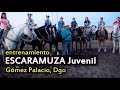 ESCARAMUZA Guadalupana Juvenil de Gómez Palacio, Dgo - Entrenamiento